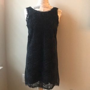 J. Crew Beautiful Black Silk Dress EUC Size 4